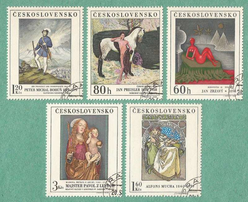 Czechoslovakia Used 1968 Paintings in National Gallery, Prague