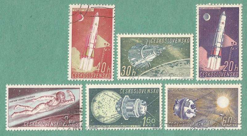 Czechoslovakia Used 1961 Space Research