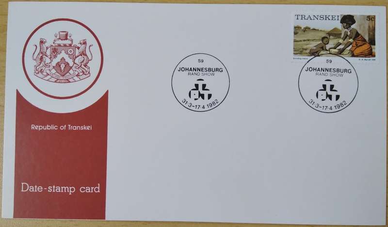 1982-Transkei-Date Stamp Card