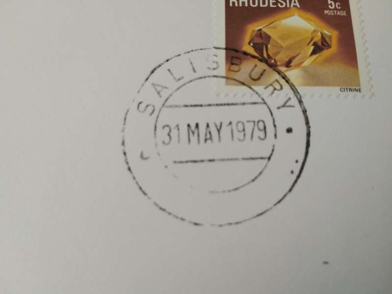 31st May 1979-Rhodesia-FDC-Last Day of Rhodesia.