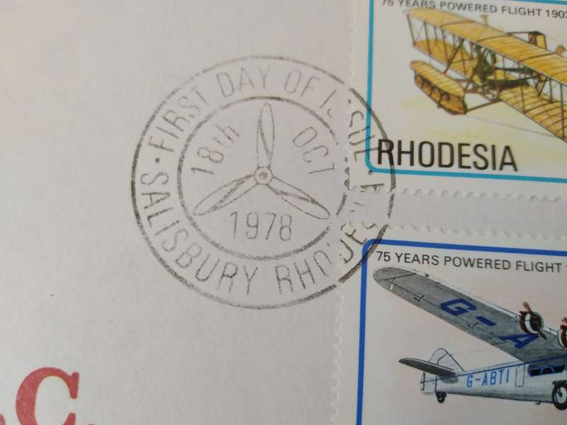 1978-Rhodesia-75th Anniversary of Powered Flight.