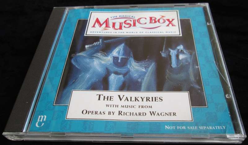 1995-Collectible-The Magical Music Box-No18-Magazine + CD. The Valkyries. Sold As Is.