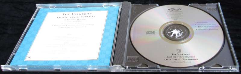 1995-Collectible-The Magical Music Box-No18-Magazine + CD. The Valkyries. Sold As Is.