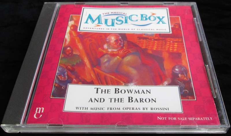 1995-Collectible-The Magical Music Box-No17-Magazine + CD. The Bowman and the Baron. Sold As Is.