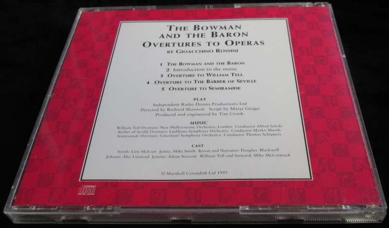 1995-Collectible-The Magical Music Box-No17-Magazine + CD. The Bowman and the Baron. Sold As Is.