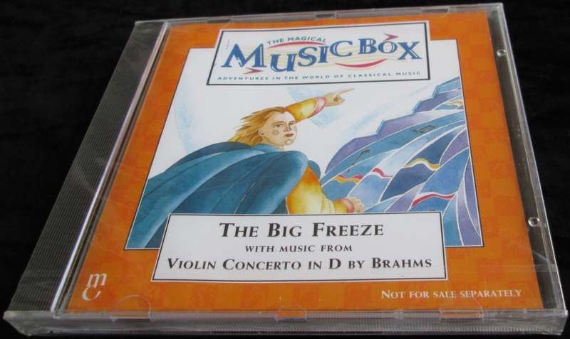 1995-Collectible-The Magical Music Box-No16-Magazine + CD. The Big Freeze. Sold As Is.