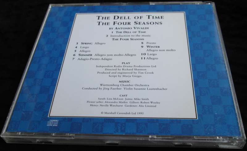 1995-Collectible-The Magical Music Box-No15-Magazine + CD. The Dell of Time. Sold As Is.