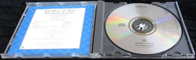1995-Collectible-The Magical Music Box-No15-Magazine + CD. The Dell of Time. Sold As Is.