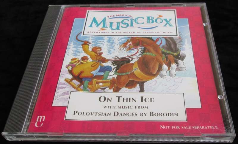1995-Collectible-The Magical Music Box-No22-Magazine + CD. On Thin Ice. Sold As Is.