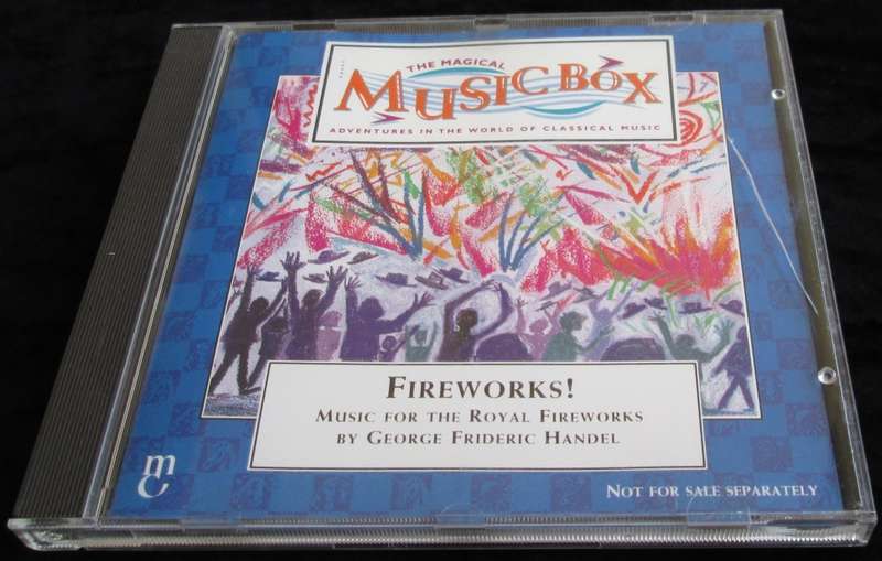 1995-Collectible-The Magical Music Box-No21-Magazine + CD. Fireworks. Sold As Is.