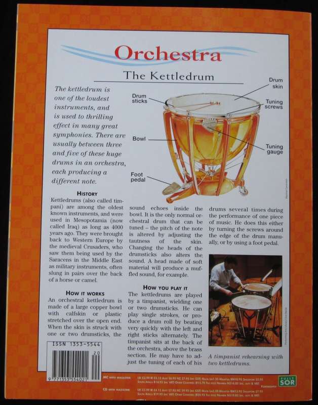 1995-Collectible-The Magical Music Box-No20-Magazine + CD. Wagon Train West. Sold As Is.