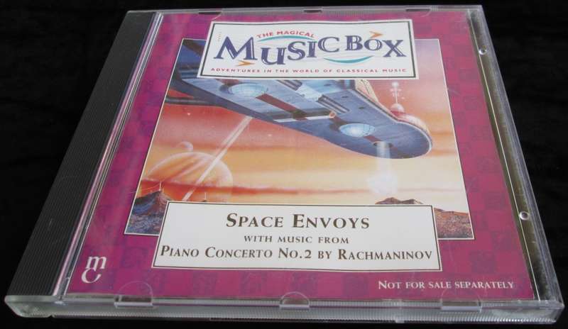 1996-Collectible-The Magical Music Box-No28-Magazine + CD. Space Envoys. Sold As Is.