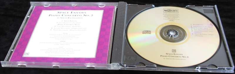 1996-Collectible-The Magical Music Box-No28-Magazine + CD. Space Envoys. Sold As Is.