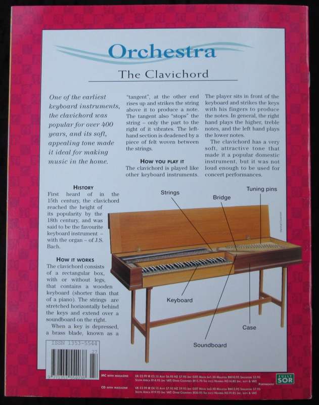 1995-Collectible-The Magical Music Box-No27-Magazine + CD. The Imperial Robes. Sold As Is.