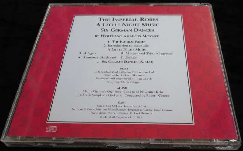 1995-Collectible-The Magical Music Box-No27-Magazine + CD. The Imperial Robes. Sold As Is.