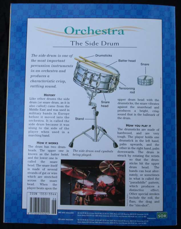 1995-Collectible-The Magical Music Box-No26-Magazine + CD. Black Angus. Sold As Is.