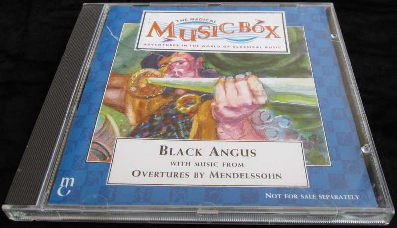1995-Collectible-The Magical Music Box-No26-Magazine + CD. Black Angus. Sold As Is.