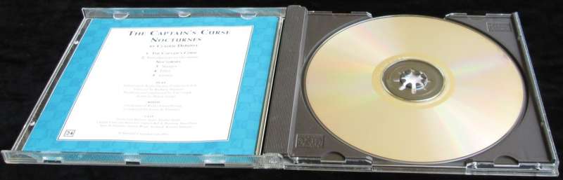 1995-Collectible-The Magical Music Box-No24-Magazine + CD. The Captain`s Curse. Sold As Is.