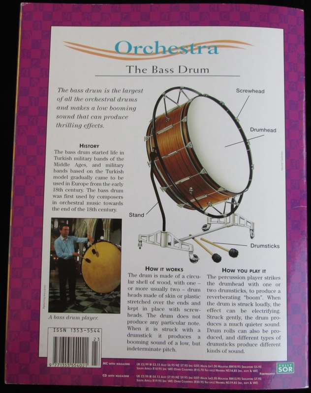 1995-Collectible-The Magical Music Box-No23-Magazine + CD. Fire-Bringers. Sold As Is.