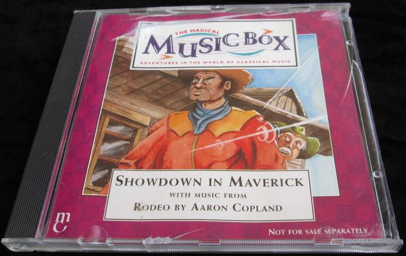 1996-Collectible-The Magical Music Box-No33-Magazine + CD. Showdown in Maverick. Sold As Is.