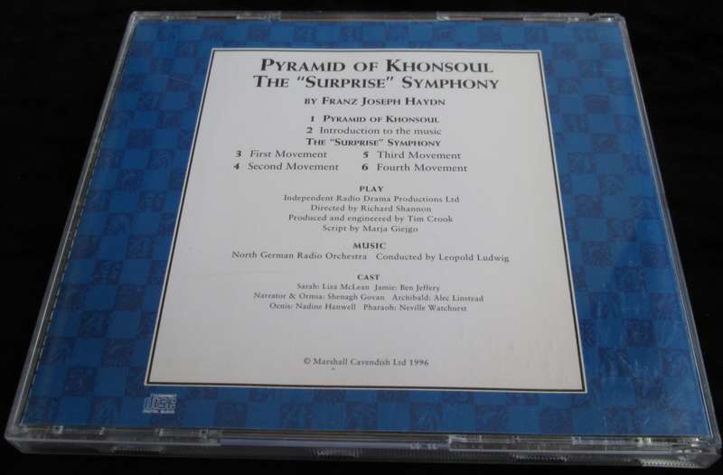 1996-Collectible-The Magical Music Box-No32-Magazine + CD. Pyramid of Khonsoul. Sold As Is.