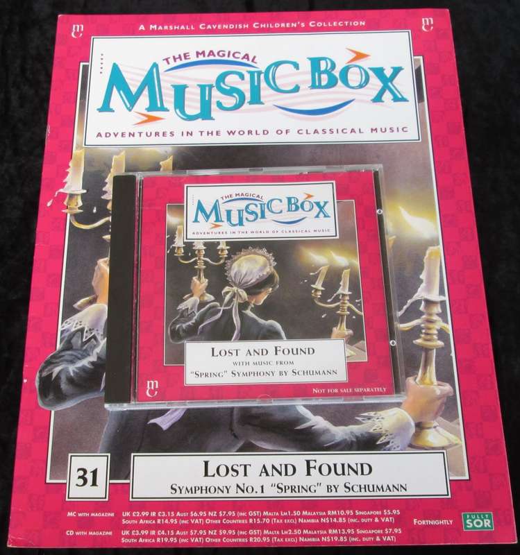 1996-Collectible-The Magical Music Box-No31-Magazine + CD. Lost and Found. Sold As Is.