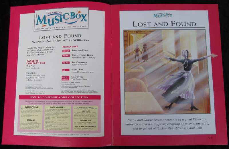1996-Collectible-The Magical Music Box-No31-Magazine + CD. Lost and Found. Sold As Is.