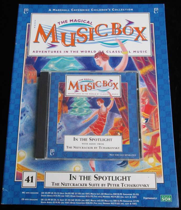 1996-Collectible-The Magical Music Box-No41-Magazine + CD. In the spotlight. Sold As Is.