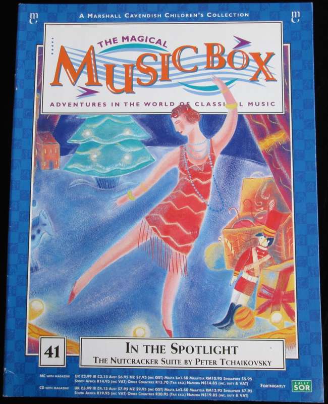 1996-Collectible-The Magical Music Box-No41-Magazine + CD. In the spotlight. Sold As Is.