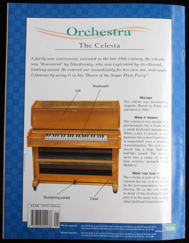 1996-Collectible-The Magical Music Box-No41-Magazine + CD. In the spotlight. Sold As Is.