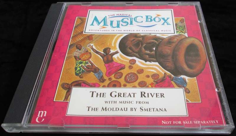 1996-Collectible-The Magical Music Box-No40-Magazine + CD. The Great River. Sold As Is.