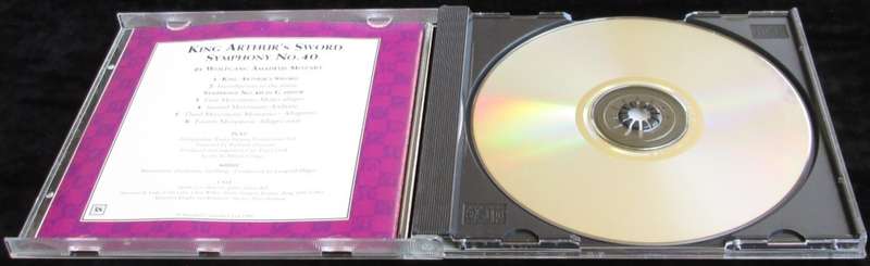 1996-Collectible-The Magical Music Box-No38-Magazine + CD. King Arthur`s Sword. Sold As Is.
