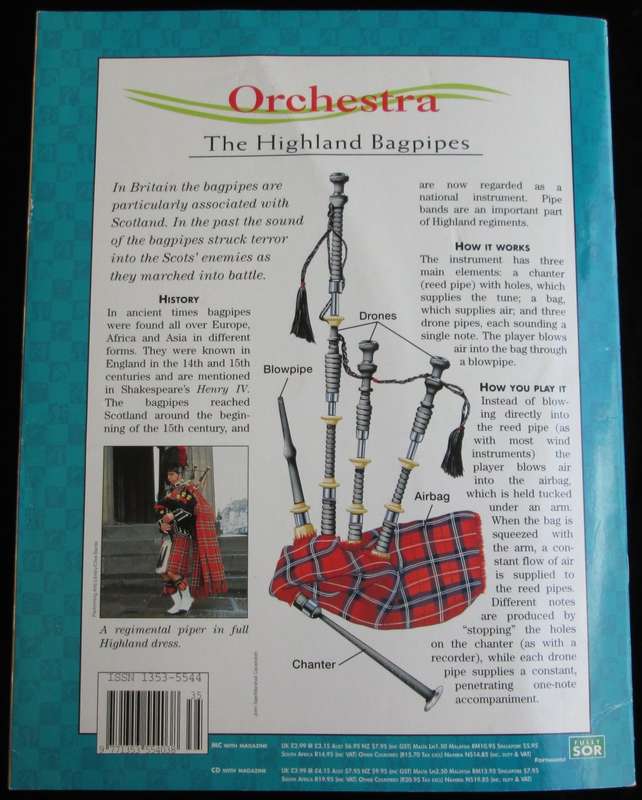 1996-Collectible-The Magical Music Box-No35-Magazine + CD. Festival of The Sun. Sold As Is.