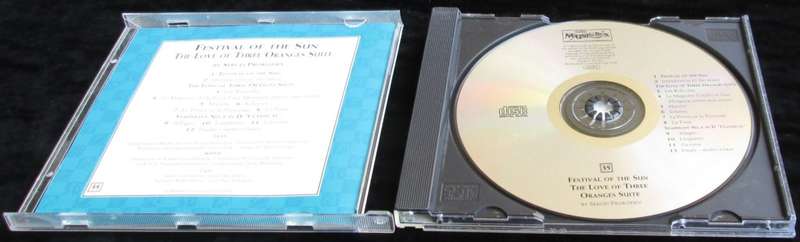 1996-Collectible-The Magical Music Box-No35-Magazine + CD. Festival of The Sun. Sold As Is.