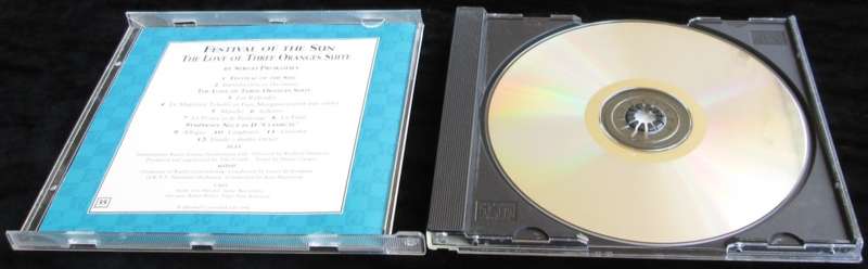 1996-Collectible-The Magical Music Box-No35-Magazine + CD. Festival of The Sun. Sold As Is.