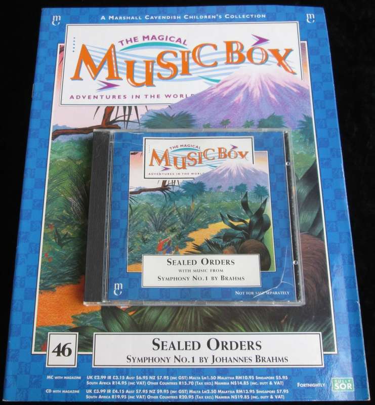 1996-Collectible-The Magical Music Box-No46-Magazine + CD. Sealed Orders. Sold As Is.