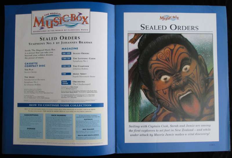 1996-Collectible-The Magical Music Box-No46-Magazine + CD. Sealed Orders. Sold As Is.