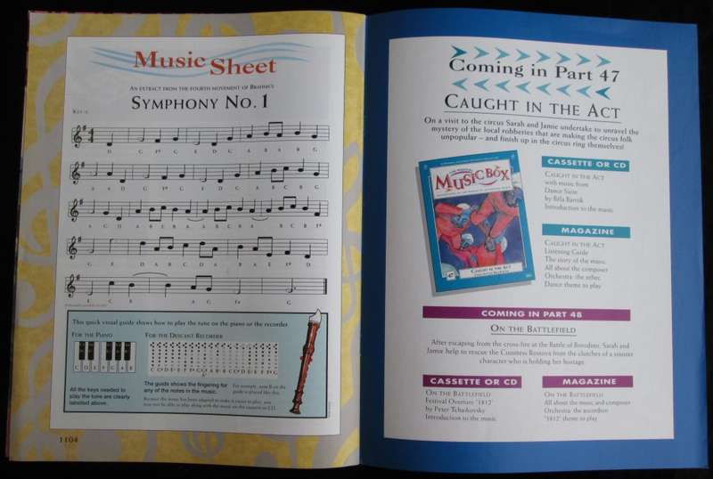 1996-Collectible-The Magical Music Box-No46-Magazine + CD. Sealed Orders. Sold As Is.