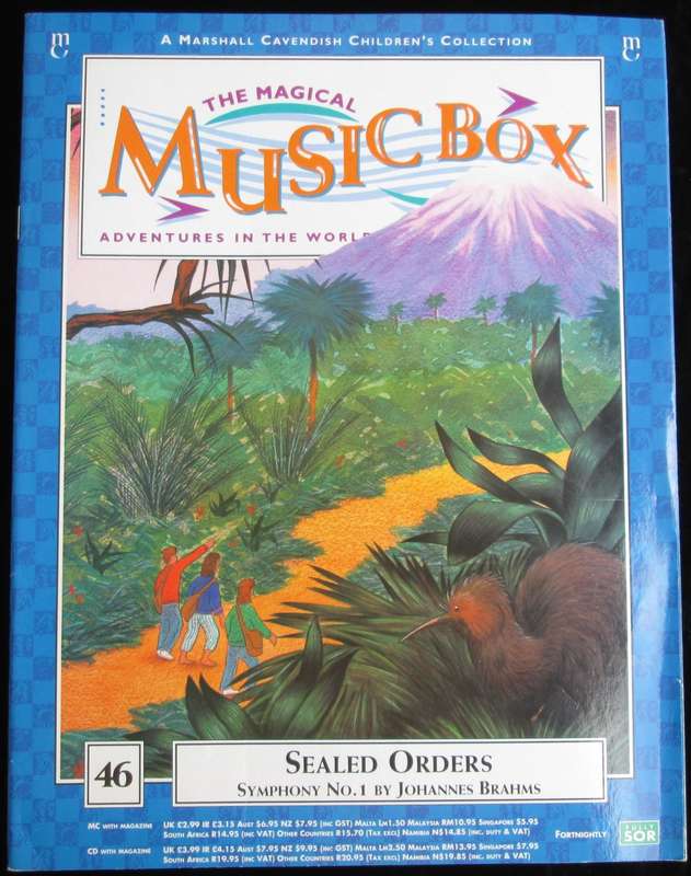 1996-Collectible-The Magical Music Box-No46-Magazine + CD. Sealed Orders. Sold As Is.