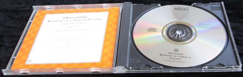 1996-Collectible-The Magical Music Box-No44-Magazine + CD. Outlanders. Sold As Is.