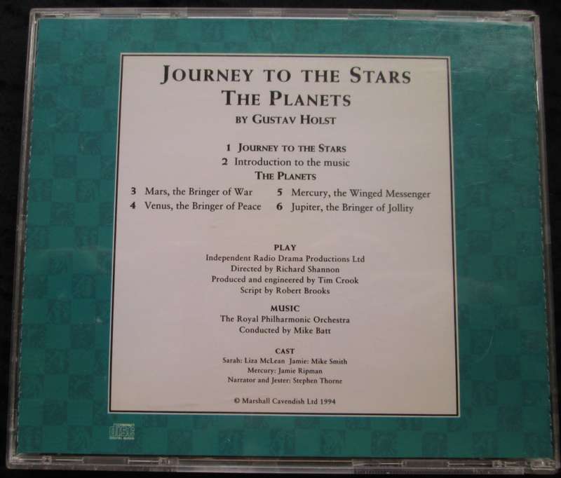 1994-Collectible-The Magical Music Box-No1-Magazine + CD. Journey to The Stars. Sold As Is.