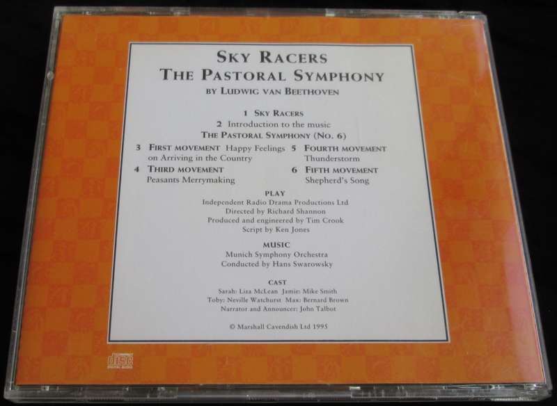 1995-Collectible-The Magical Music Box-No3-Magazine + CD. Sky Racers. Sold As Is.