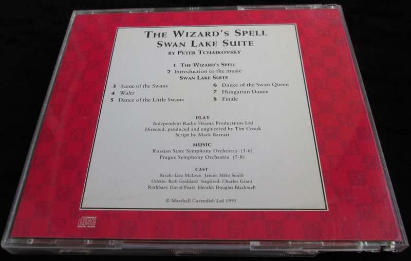 1995-Collectible-The Magical Music Box-No4-Magazine + CD. The Wizard`s Spell. Sold As Is.