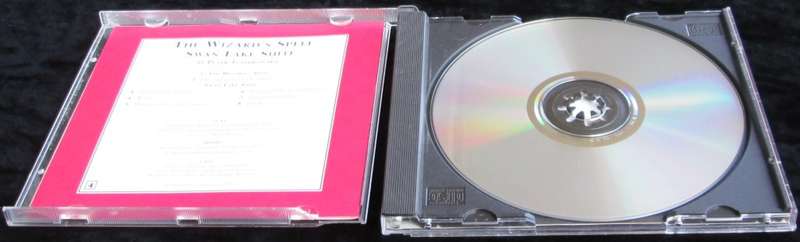 1995-Collectible-The Magical Music Box-No4-Magazine + CD. The Wizard`s Spell. Sold As Is.