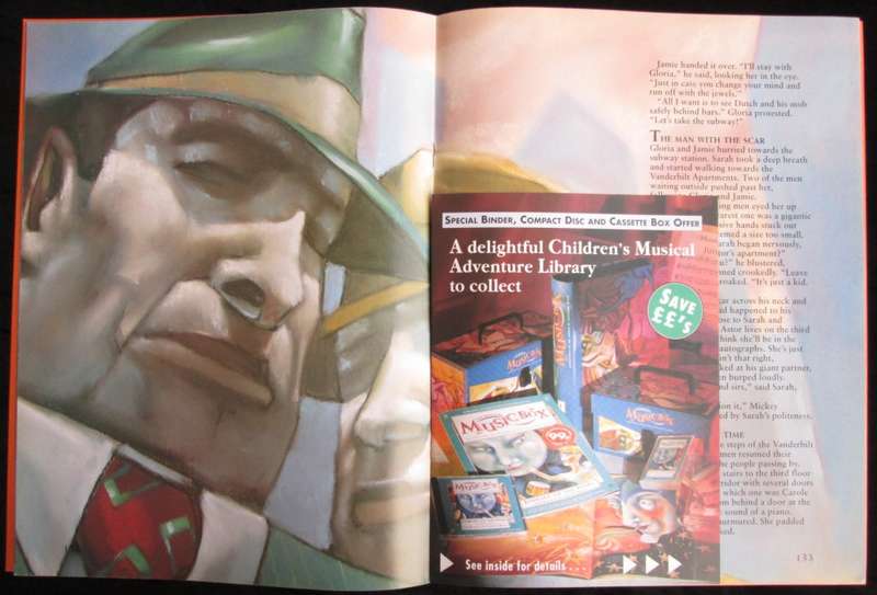 1995-Collectible-The Magical Music Box-No6-Magazine + CD. Daylight Robbery. Sold As Is.