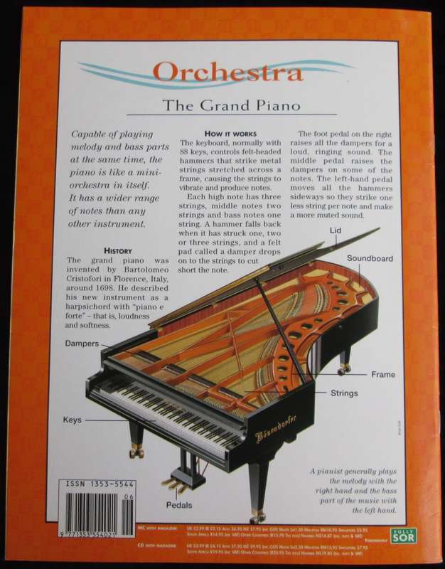 1995-Collectible-The Magical Music Box-No6-Magazine + CD. Daylight Robbery. Sold As Is.