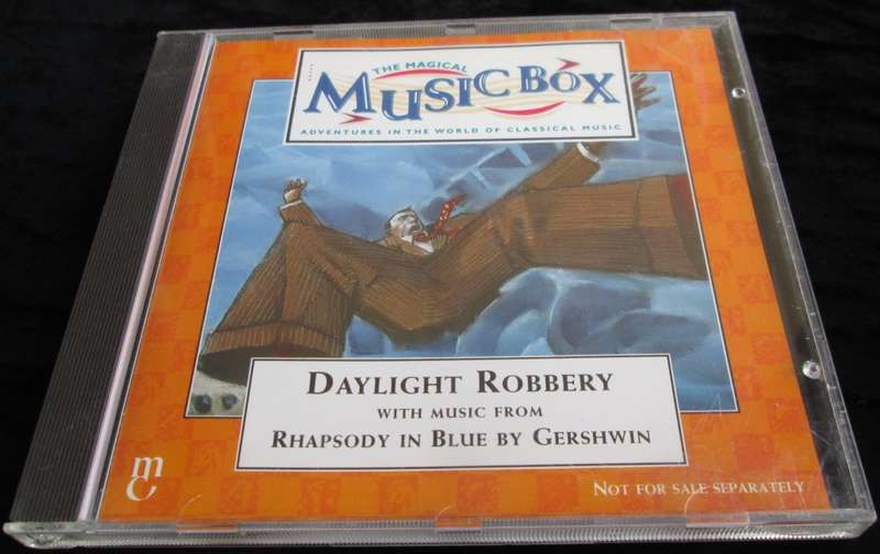 1995-Collectible-The Magical Music Box-No6-Magazine + CD. Daylight Robbery. Sold As Is.
