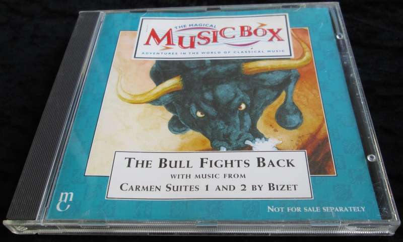 1995-Collectible-The Magical Music Box-No9-Magazine + CD. The Bull Fights Back. Sold As Is.