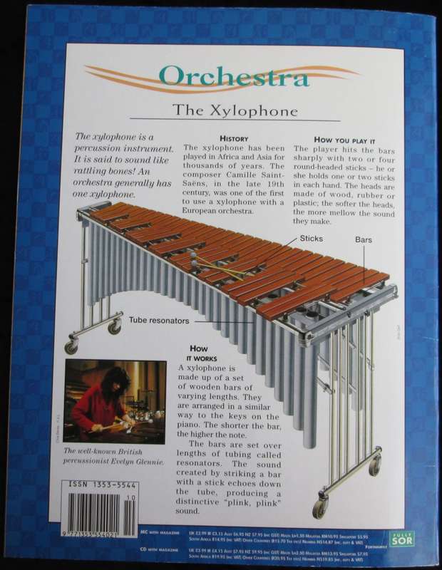 1995-Collectible-The Magical Music Box-No10-Magazine + CD. Animal Rescue. Sold As Is.
