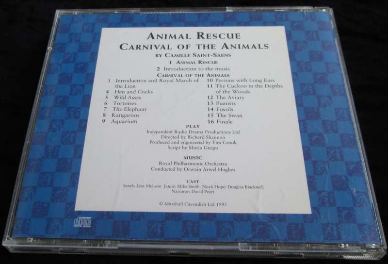 1995-Collectible-The Magical Music Box-No10-Magazine + CD. Animal Rescue. Sold As Is.